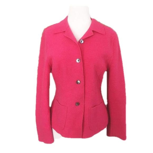 Lord & Taylor Jackets & Blazers - Lord & Taylor Pink Sweater Jacket 6P